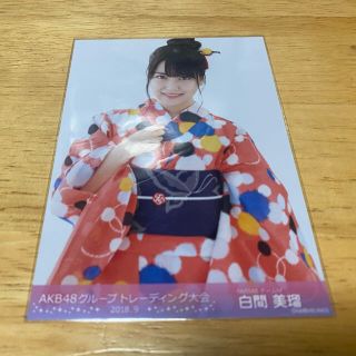 エヌエムビーフォーティーエイト(NMB48)のNMB48 白間美瑠 AKB48トレーディング大会 生写真 2018.9(アイドルグッズ)