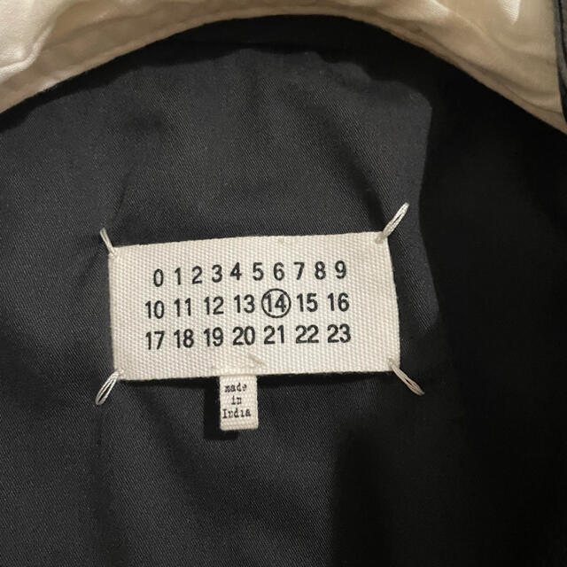 Maison Martin Margiela(マルタンマルジェラ)の◉美品◉18AWメゾンマルジェラ Maison Margielaライダース44 メンズのジャケット/アウター(ライダースジャケット)の商品写真