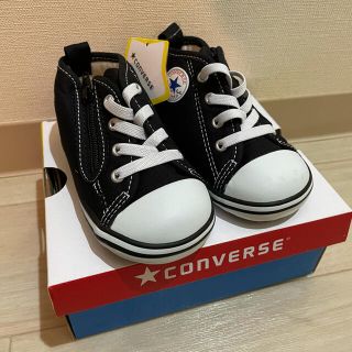 コンバース(CONVERSE)のコンバース　ベビー　オールスター　新品　黒(スニーカー)