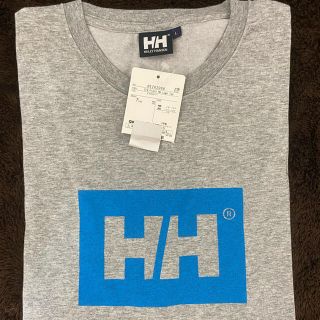 ヘリーハンセン(HELLY HANSEN)のHELLY HANSEN 半袖Tシャツ　グレー　Lサイズ(Tシャツ/カットソー(半袖/袖なし))