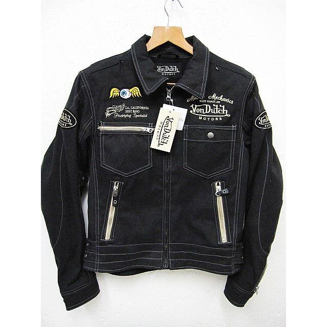 新品未使用 ボンダッチ Von Dutch ライダースデニムジャケット M 自動車/バイクの自動車/バイク その他(その他)の商品写真