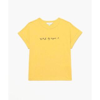 アニエスベー(agnes b.)のTo b. by agnes b W984 TS ロゴTシャツ(Tシャツ(半袖/袖なし))