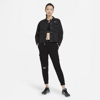 ナイキ(NIKE)のNIKE W's SWOOSH WOVEN JACKET Lサイズ(ブルゾン)