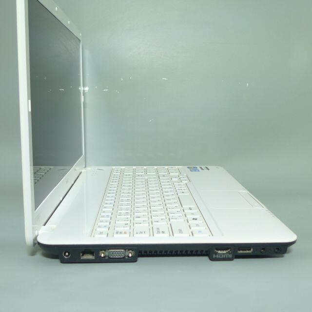 ホワイト ノートpc LS550CS6W 4GB 500G RW 無線 ホワイト ノートpc LS550CS6W 4GB 500G RW 無線