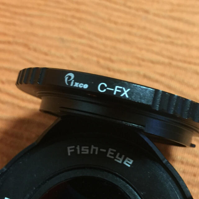 Pixco 8mm f/3.8 魚眼レンズ マイクロフォーサーズ アダプタ付き