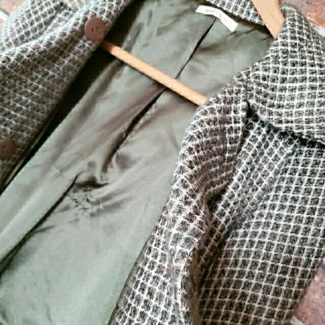 axes femme(アクシーズファム)のアクシーズファム  裾プリーツコート レディースのジャケット/アウター(毛皮/ファーコート)の商品写真
