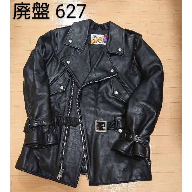 SCHOTT❇️廃盤 627 ヴィンテージ レザー ロングライダースジャケット