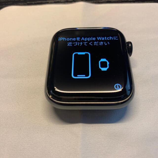 Apple Watch Series 4 44mmブラックステンレス ブラックミ [宅送