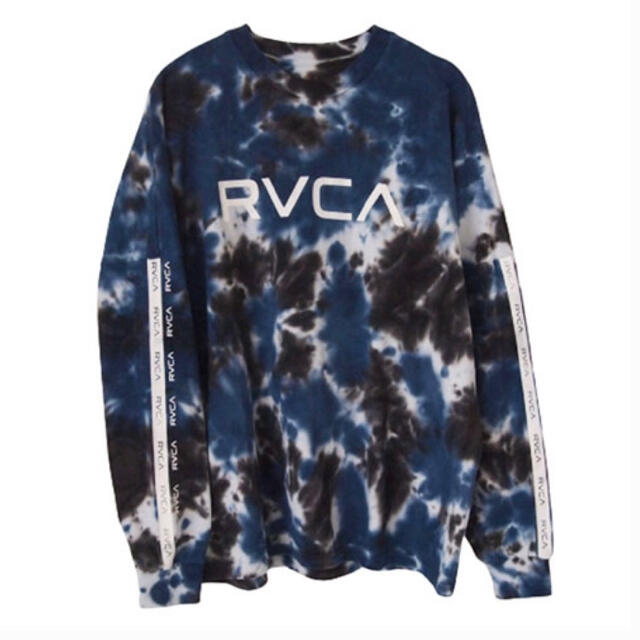 RVCA(ルーカ)の新品 RVCA ルーカ M ビッグ ルーカ 長袖 ライン ロゴ Tシャツ  メンズのトップス(Tシャツ/カットソー(七分/長袖))の商品写真