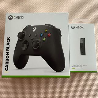 エックスボックス(Xbox)のXBOXコントローラー　ワイヤレスアダプター(その他)