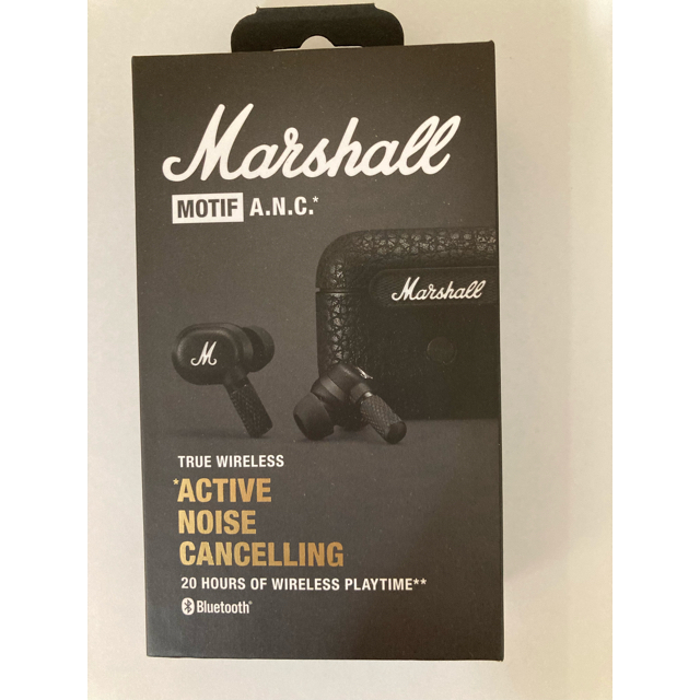 【日本未発売】Marshall  『MOTIF A.N.C』マーシャル　イヤホン