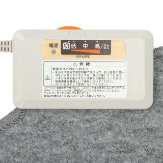 【未使用品】楕円形電気カーペット1畳用 ※本体のみ(ホットカーペット)