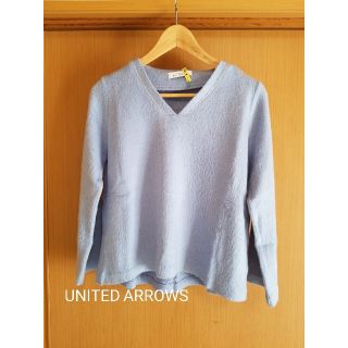 ユナイテッドアローズグリーンレーベルリラクシング(UNITED ARROWS green label relaxing)のVネック ニット トップス(ニット/セーター)