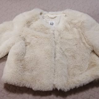 ベビーギャップ(babyGAP)の専用☆ファーコート80センチ(ジャケット/コート)