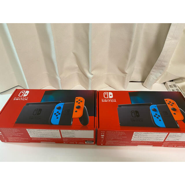 ＼半額SALE／ Nintendo Switch - Nintendo Switch 新品・未開封品2台　任天堂 家庭用ゲーム機本体