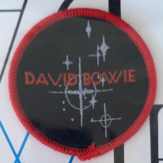 未開封DAVID·BOWIE デビットボウイReality tourワッペン