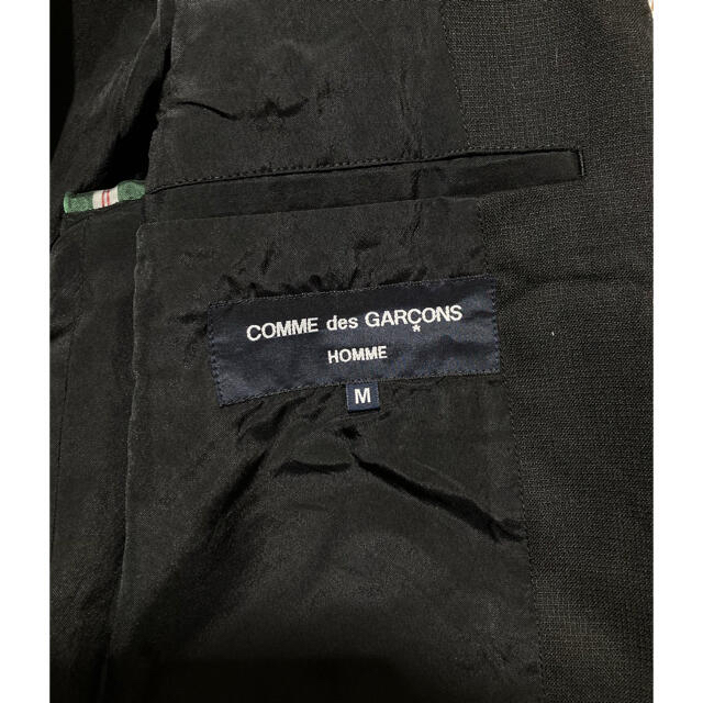 r36 コムデギャルソンオム AD2009 ジャケット Mサイズ 黒 メンズのジャケット/アウター(テーラードジャケット)の商品写真