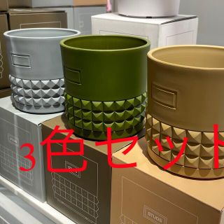 メディコムトイ(MEDICOM TOY)のBOTANIZE POT STUDS 3set ポット ボタナイズ インビジブル(プランター)