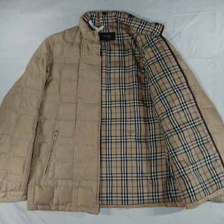 バーバリーブラックレーベル(BURBERRY BLACK LABEL)のバーバリー ブラックレーベル キルティング ダウンジャケット L ゴールド(ダウンジャケット)