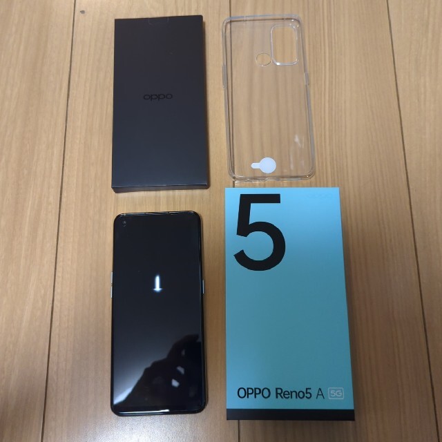 oppo reno5a　アイスブルー