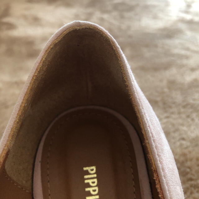 Pippi(ピッピ)のpippichicチャンキーヒールパンプス ピンク レディースの靴/シューズ(ハイヒール/パンプス)の商品写真
