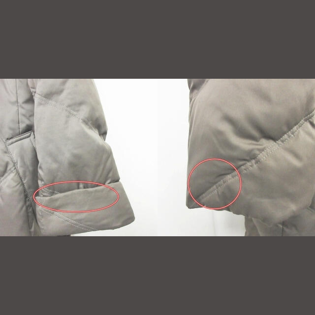 ICB(アイシービー)のiCB ダウンコート ロング フード ブルーフォックスファー 42 レディースのジャケット/アウター(ダウンコート)の商品写真