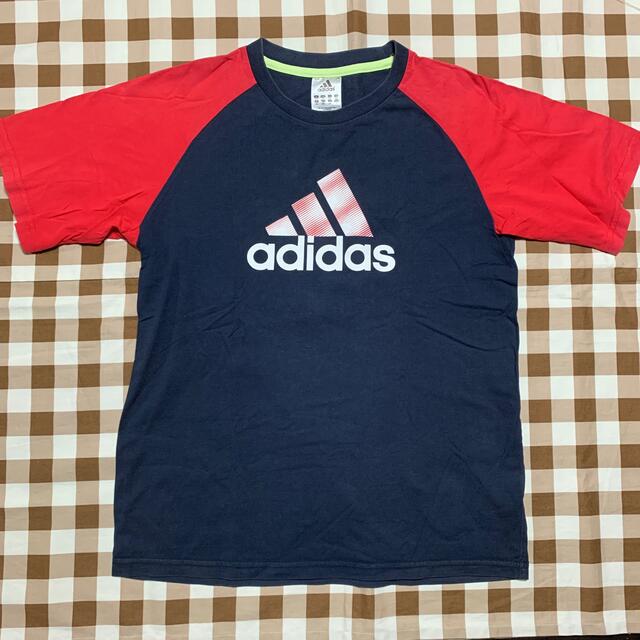 adidas(アディダス)のadidas 男児 半袖Tシャツ 160cm キッズ/ベビー/マタニティのキッズ服男の子用(90cm~)(Tシャツ/カットソー)の商品写真