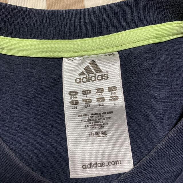 adidas(アディダス)のadidas 男児 半袖Tシャツ 160cm キッズ/ベビー/マタニティのキッズ服男の子用(90cm~)(Tシャツ/カットソー)の商品写真