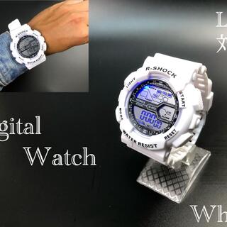 スポーツ腕時計　LED デジタル 腕時計 時計　ミリタリー　耐久性 スポーツ  (腕時計(デジタル))