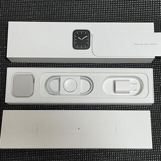 アップルウォッチ(Apple Watch)のアップルウォッチ シリーズ5  44mm ステンレススチールケース(腕時計(デジタル))