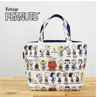 ピーナッツ(PEANUTS)のSNOOPY ミニトートバッグ/ランチバッグ(トートバッグ)