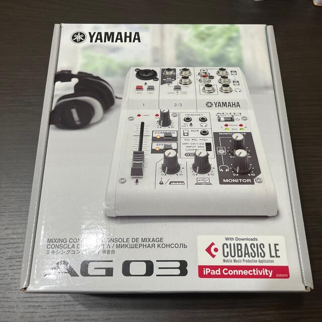YAMAHA AG03 オーディオインターフェース | gellonautos.cl