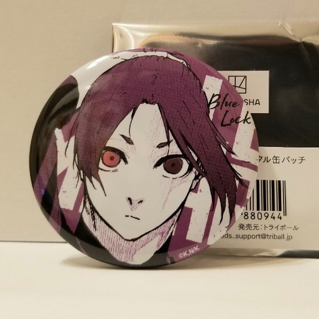 ブルーロック シークレットメタル缶バッジ 缶バッジ 御影玲王の通販 by