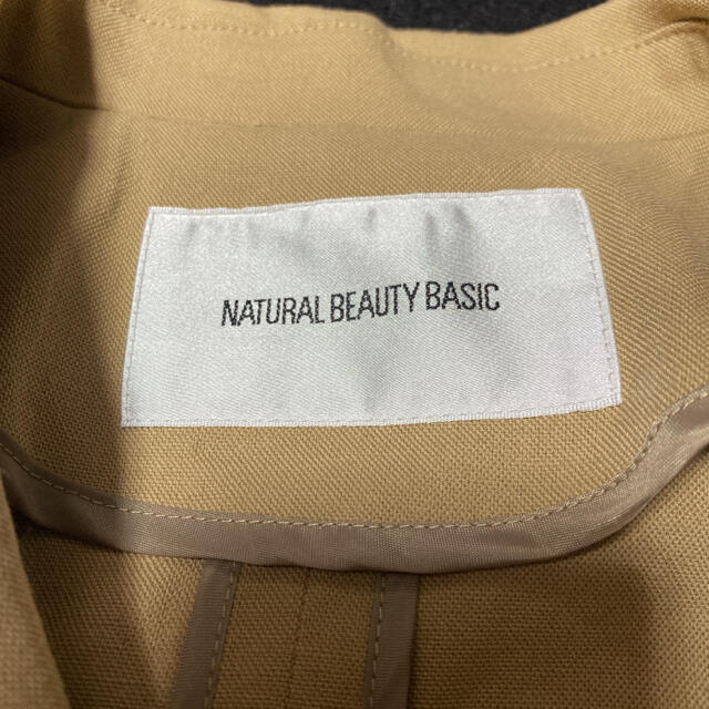 《新品》NATURAL BEAUTY BASIC 麻混オックスコート