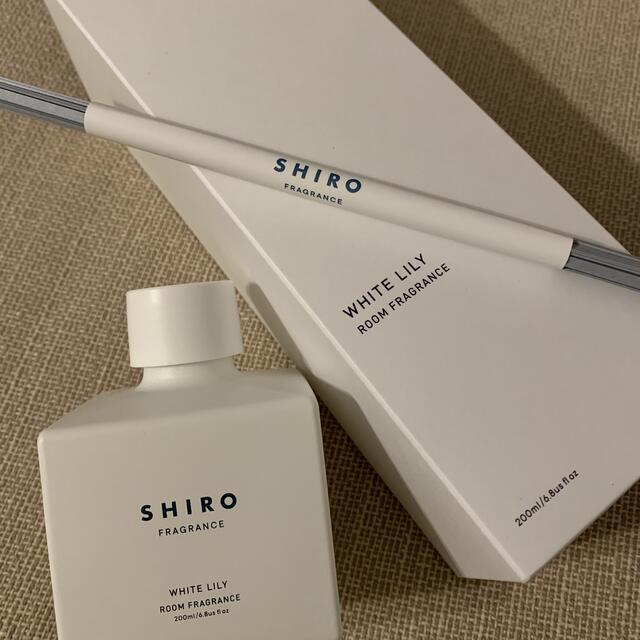 shiro - 未使用 SHIRO ホワイトリリー ルームフレグランス 200mL shiro - 未使用 SHIRO ホワイトリリー ルームフレグランス 200mL