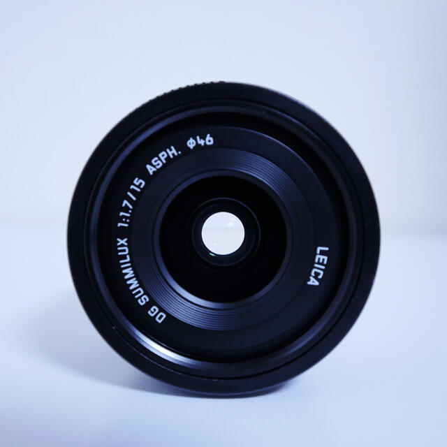 Panasonic(パナソニック)のPanasonic LEICA DG SUMMILUX 15mm/F1.7 スマホ/家電/カメラのカメラ(レンズ(単焦点))の商品写真