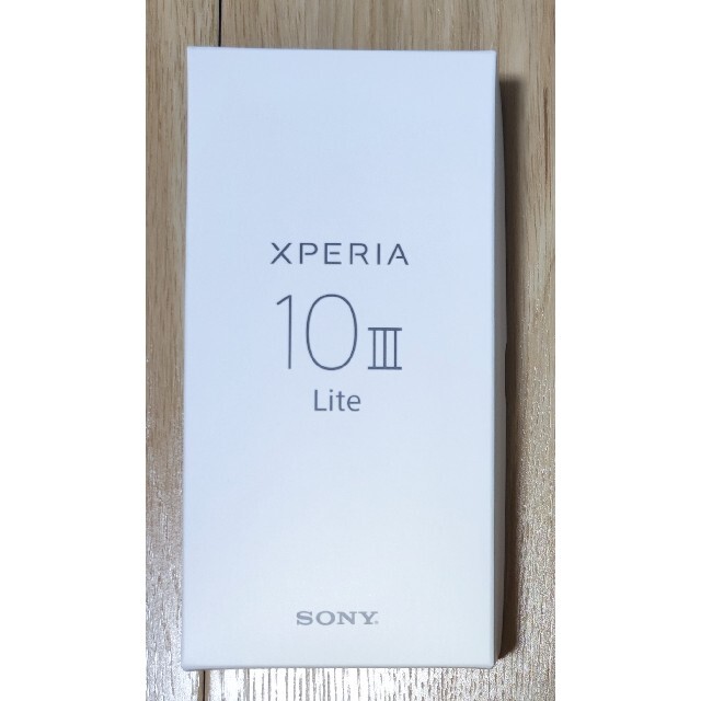 【新品未使用品】SONY Xperia10 III lite ブラック