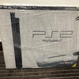 プレイステーション2(PlayStation2)の【新品未使用】PlayStation 2 本体　レーシングパック(家庭用ゲーム機本体)