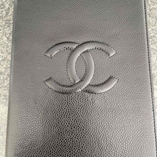 シャネル(CHANEL)のiPad mini ケース CHANEL ブラック　正規品(iPadケース)