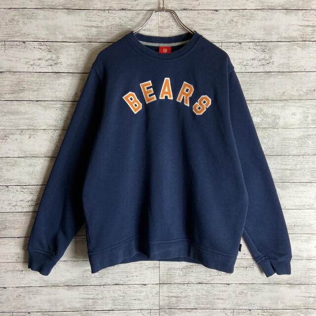 ナイキ×NFL☆刺繍ロゴ入りスウェット ベアーズ アーチロゴ XLサイズ