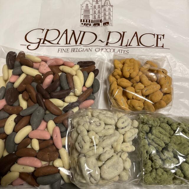 【GRAND PLACE/グランプラス】柿チョコ久助&ペカンナッツショコラ3種 食品/飲料/酒の食品(菓子/デザート)の商品写真