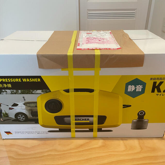 ケルヒャー K2 サイレント [K2サイレント] フォームノズル付き 自動車/バイクの自動車(洗車・リペア用品)の商品写真