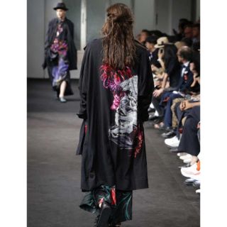 ヨウジヤマモト(Yohji Yamamoto)のヨウジヤマモト 19ss プールオム 花柄ブルゾン(テーラードジャケット)