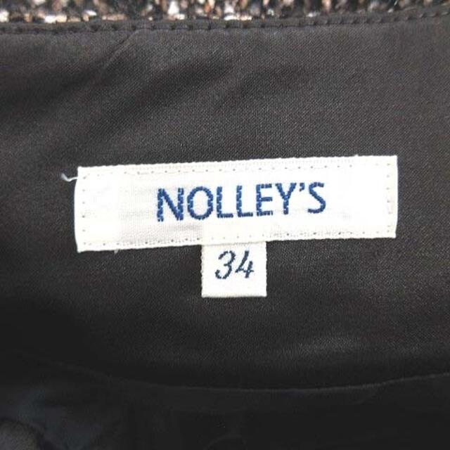 NOLLEY'S(ノーリーズ)のノーリーズ Nolley's 台形スカート ミニ ニックスニット アルパカ混 レディースのレディース その他(その他)の商品写真