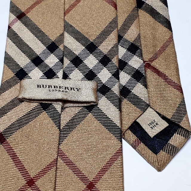 BURBERRY(バーバリー)のバーバリー BURBERRY ノバチェック シルク ブランド ネクタイ 定番 メンズのファッション小物(ネクタイ)の商品写真