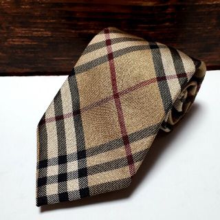 バーバリー(BURBERRY)のバーバリー BURBERRY ノバチェック シルク ブランド ネクタイ 定番(ネクタイ)