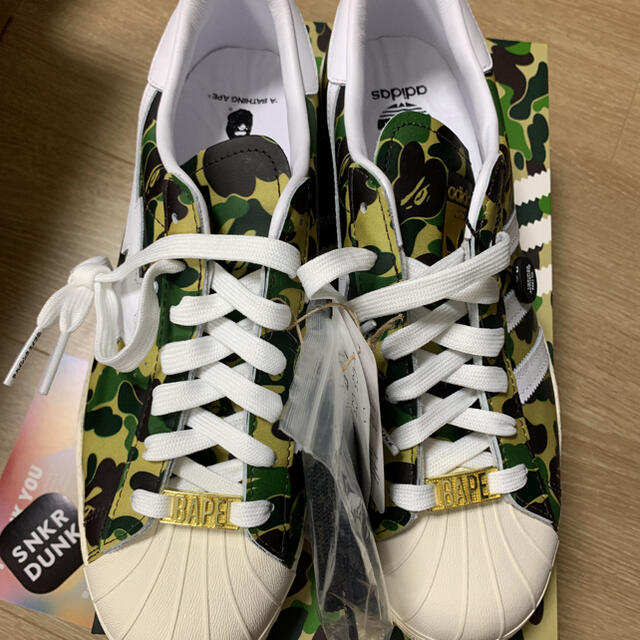 A BATHING APE(アベイシングエイプ)のBAPE × adidas Originals SUPERSTAR メンズの靴/シューズ(スニーカー)の商品写真