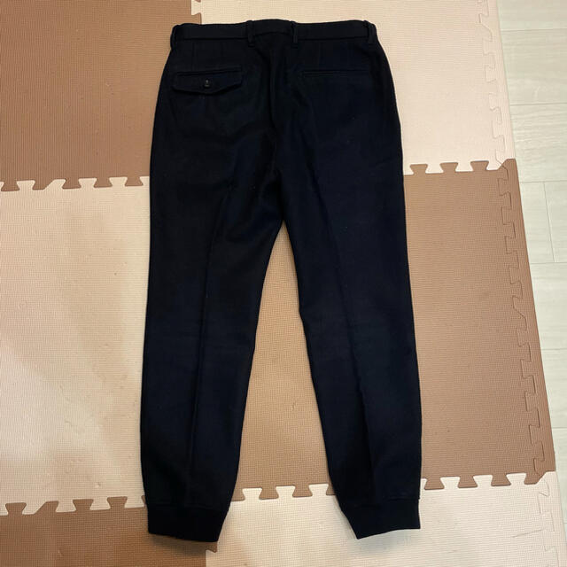 EDIFICE(エディフィス)のエディフィス　ネイビー　スラックス パンツ　厚手 メンズのパンツ(ワークパンツ/カーゴパンツ)の商品写真