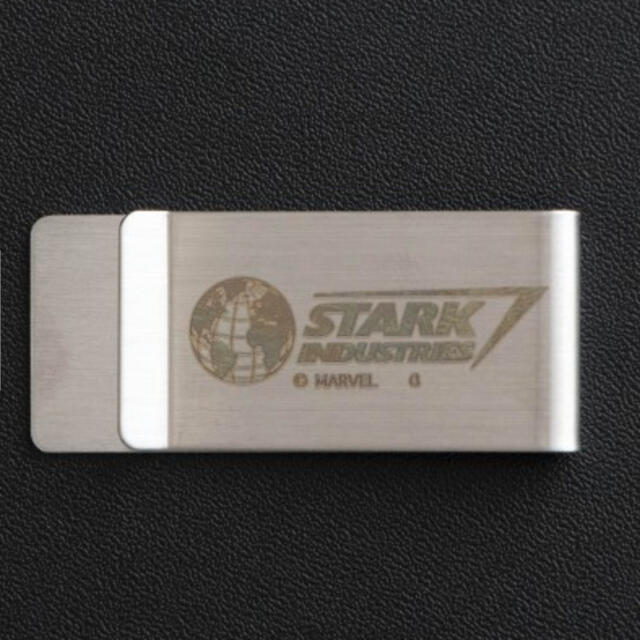 MARVEL(マーベル)のスタークインダストリーズ ステンレスマネークリップ エンタメ/ホビーのエンタメ その他(その他)の商品写真