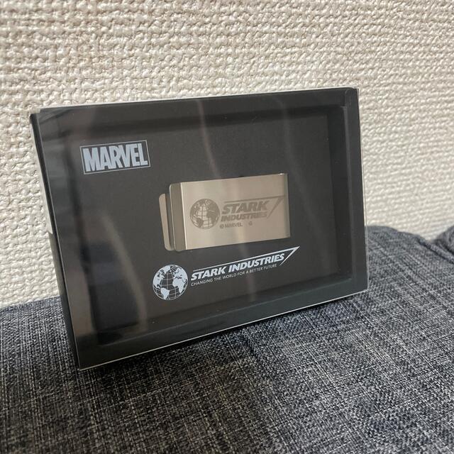 MARVEL(マーベル)のスタークインダストリーズ ステンレスマネークリップ エンタメ/ホビーのエンタメ その他(その他)の商品写真